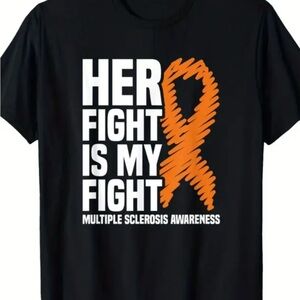 Black Multiple Sclerosis Awareness T-Shirt